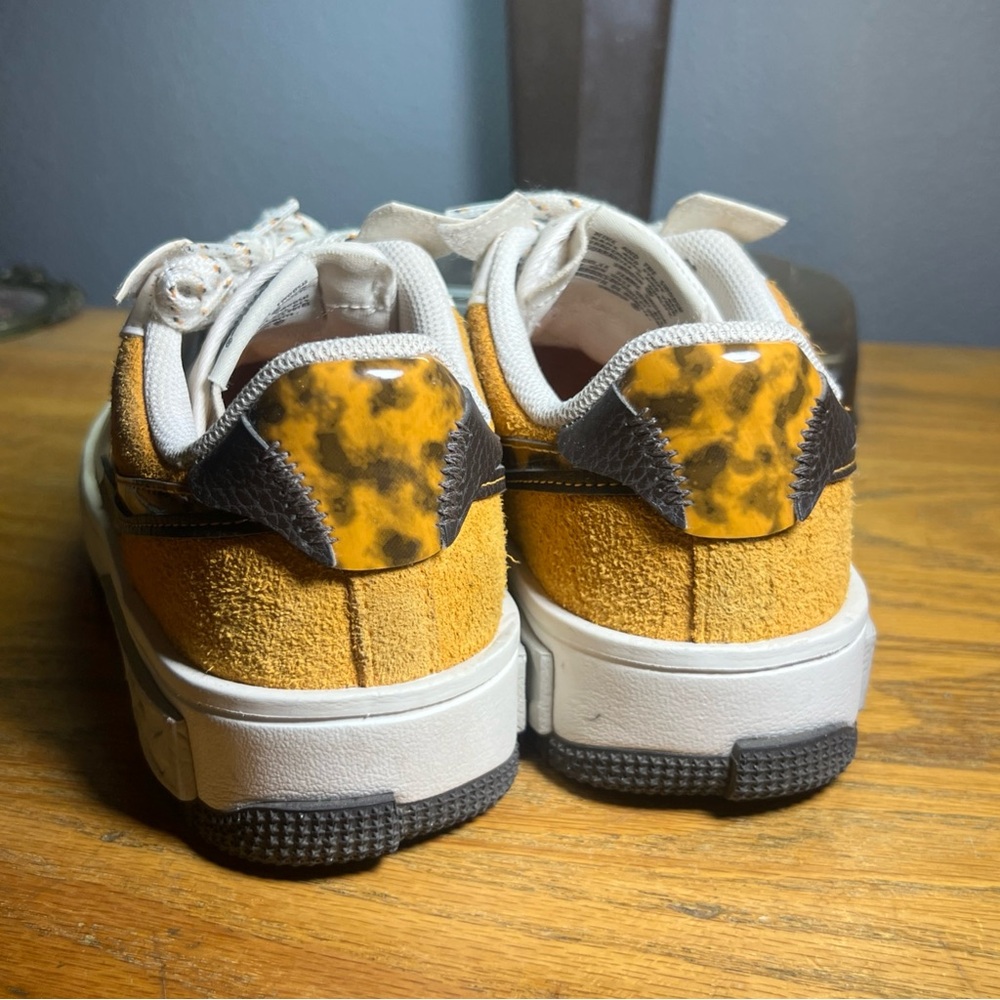 Nike Air Force 1 Fontanka Shoes Women 6.5 Phantom Light Curry DR0151-001 Sneaker - Picture 8 of 8